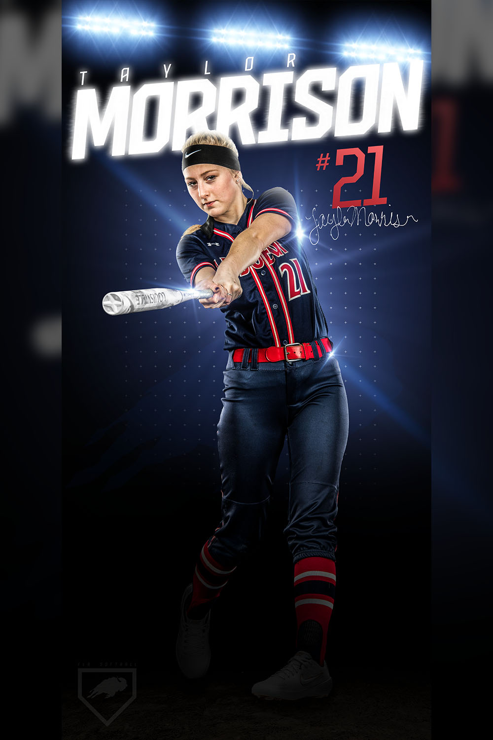 Fort LeBoeuf Girls Softball Poster